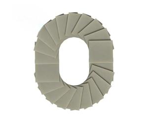 Hoja de cerámica Placa cerámica de nitruro aluminio ALN, lámina sustrato cerámico conductividad térmica, láminas alúmina (1 pieza)(120x120x0.635mm)