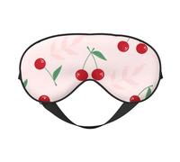 Hoja De Cereza Roja Rosa, Cubreojos completos Antifaz bloqueador de luz Antifaz para dormir Antifaz suave con los ojos vendados Noche