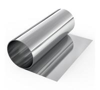 Hoja de chapa fina de acero inoxidable 304, 1000 x 200 x 0,2 mm, chapa de acero inoxidable, tira de chapa de acero inoxidable, placas de acero inoxidable, tiras de acero inoxidable para artesanía y