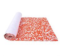 Hoja de cubierta de teca EVA de camuflaje, tabla de surf, barco, yate, suelo antideslizante, alfombrilla, alfombra (camuflaje rojo y blanco)