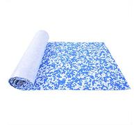 Hoja de cubierta de teca EVA de camuflaje, tabla de surf, barco, yate, suelo antideslizante, alfombrilla, alfombra (camuflaje azul y blanco)