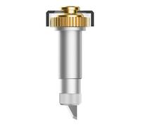 Hoja de cuchillo y carcasa de transmisión para Cricut Maker 3/4/Maker, herramienta de accesorios de hoja de cuchillo perfecta para cortar madera, tablero de alfombrilla, aglomerado, cuero y más, crear