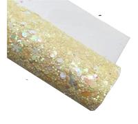 Hoja De Cuero SintéTico Brillante 2 piezas de tela de cuero brillante con base de fieltro a juego con lazos de vinilo de lichi.(5-30X134CM)