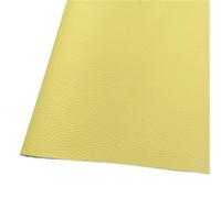 Hoja De Cuero SintéTico Brillante 2 piezas de tela de cuero brillante con base de fieltro a juego con lazos de vinilo de lichi.(6-21X29CM)