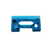 Hoja De Dientes Escalonada De Cerámica Universal Mejorada, 5/3/1 Uds., Compatible Con WAHL, Cuchilla Móvil De Cerámica For Cortadora De Pelo(110-Blue)
