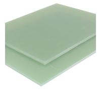 Hoja de epoxi de fibra de vidrio Lámina de fibra vidrio FR4 verde claro for impresión 3D, grosor 0,5 mm a, placa resina epoxi 3240, G10(100MM X100MMX3MM)