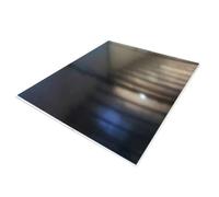 Hoja de epoxi de fibra de vidrio Placa de fibra vidrio FR4 3D antiestática 0,2 mm a 4 espesor, lámina negra, epoxi G10 (1 unidad)(350MM X 350MMX0.2MM)