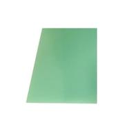 Hoja de epoxi de fibra de vidrio Placa epoxi verde claro 3240, lámina de fibra vidrio FR4 0,5 mm a espesor, tablero G10 portátil for bricolaje, 1 pieza(150MMX150MMX3MM)