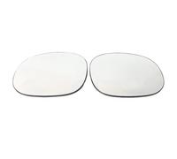 Hoja de espejo lateral de coche para Citroen para Pluriel 2003-2010 espejo de cristal convexo calentado para vehículo 8151GE 8151GF Espejo Lateral Coche (Pair)