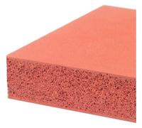 Hoja de Esponja de Espuma de Silicona, Lámina de Esponja Espuma Silicona 500 x (1-6) mm for máquinas Estampado con Prensa térmica y for mejoras del hogar(500x500x5mm)