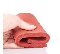 Hoja de Esponja de Espuma de Silicona, Lámina de Sellado Esponja Espuma Silicona for Ventanas y Puertas, Varios tamaños(500Mm500Mm5Mm)