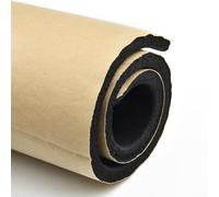 Hoja de espuma a prueba de ruido de 30 x 50 cm para cubierta de motor automotriz con aislamiento térmico y espuma de celda cerrada ignífuga Características (1 unidad)