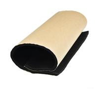 Hoja de espuma a prueba de ruido de 30 x 50 cm para cubierta de motor automotriz con aislamiento térmico y espuma de celda cerrada ignífuga (10 piezas)