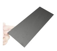 Hoja de fibra de carbono de alta dureza 3K, panel de carbono de 100 x 250 mm, 1/2/3 mm de grosor, acabado mate, hoja de fibra de repuesto