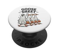Hoja de Ganso Divertido diseño de Disfraz de Halloween PopSockets PopGrip Adhesivo