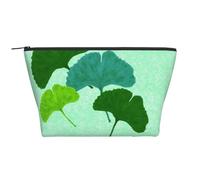 Hoja de Ginkgo Biloba de Acuarela, Bolsa de artículos de tocador Bolsa de Maquillaje Bolsa de cosméticos Bolsa de artículos de tocador de Viaje portátil