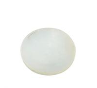 Hoja de junta de silicona Silicone Lining Mats 10mm To 100mm,Seal Gaskets Pad, White Solid Round Rubber Sheet Thickness 3mm 1pc(30mm)