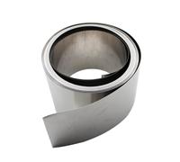 Hoja de lámina de acero inoxidable tira de placa fina 0,01mm 0,02mm 0,03mm 0,05mm 0,1mm 0,15mm 0,2mm 0,3mm 0,5mm 1 ud.(0.5X100X100mm 1pc)