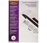 Fellowes Hoja de limpieza para plastificadoras Pack de 10 unidades