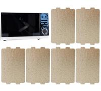 Hoja de Mica,6 unidades Placas Mica Microondas,Placas de Mica Hojas,Hojas de Lámina de Mica,Placa de Mica Cortable,Placa Mica Microondas Universal,para Horno de Microondas