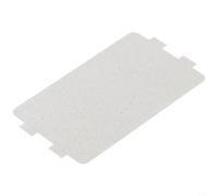 Hoja de mica de repuesto para horno microondas, cubierta de guía de ondas, 11,6 x 6,5 cm, placa aislante resistente al calor compatible con modelos de microondas