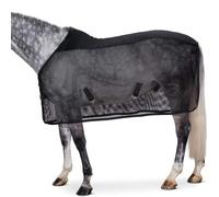 Hoja de Moscas de Caballos, sábanas de Mosca Ajustable para Caballos, protección UV ＆ Mantas de Caballo de Malla Transpirable para Caballos Reales, sábana con Hebilla