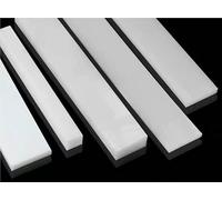 Hoja de nailon blanco de alta resistencia, 1 metro de largo, 35 mm de ancho, 12-35 mm de grosor, ideal for mecanizado, proyectos de bricolaje y construcción de modelos(15mm)