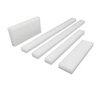 Hoja de nailon blanco de alta resistencia, 1 metro de largo, 60 mm de ancho, 12-50 mm de grosor, ideal for mecanizado, proyectos de bricolaje y construcción de modelos(35mm)
