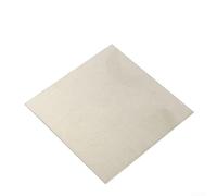 Hoja de níquel puro versátil de 100 x 100 mm para galvanoplastia piezas de ánodo placa de metal resistente a la oxidación y al calor para hacer imanes y equipos alcalinos Ni plano en plata con varios