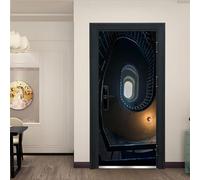 Hoja De Pared De Puerta 3D Autoadhesiva Espacio Del Corredor Del Túnel 88 X 200 Cm Puerta Wallsheet Autoadhesivo Póster De La Puerta Photo Wallsheet Autoadhesivo 2Pcs Habitación De Los Niñ-6300402679