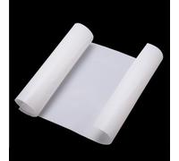 Hoja de película de PTFE Lámina de PTFE blanca, placa alta resistencia térmica for suministros eléctricos, grosor 0,1-0,3 mm, 1 unidad(0.25X200X300MM)