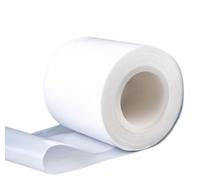 Hoja de película PTFE blanca 0,03-0,2 mm espesor 50-100 ancho 1 m largo(0.2x50mm)