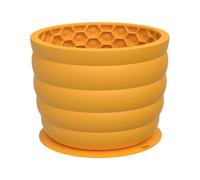 Hoja De Perro Para Cuenco De Comer Lento Para Alimentos De Silicona, Silicona De 620 Ml Perdedores Para Perros | Juguetes Para Perros Con Succión Lavavajillas: Resistente A Perros Pequeños