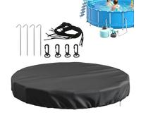Hoja de piscina interior, cubierta impermeable UV, resistente al polvo | Cubiertas de seguridad para piscina, jacuzzi, exterior, jardín, patio, bloquea las hojas, mantiene fuera los desechos