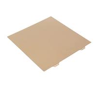 Hoja de Placa de Construcción, Placa de Construcción de Impresora 3D de 10.4 Pulgadas de Largo Fácil Extracción Dorada para Reemplazo (Placa de Acero Dorado)