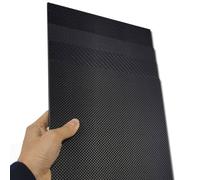 Hoja de placa de fibra de carbono 3K completa de 400 × 500 mm for modelos RC, cometas y proyectos de bricolaje(2.5mm twill matte)