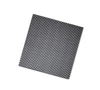Hoja de placa de fibra de carbono 3K completa de 500x500 mm: panel de fibra de carbono liviano y duradero for proyectos de bricolaje, cometas, drones y más(4.0mm Twill Matte)