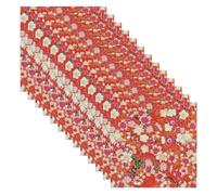 Hoja De Planchado Con Cuentas Fusibles, Tela Artesanal Resistente Al Calor, Diseño De Estampado De Flores Con Purpurina, Suministros Para Pasatiempos De Bricolaje, Accesorio De Estudio De Taller, Adec