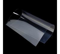 Hoja de plástico de alta transparencia, placa de PVC de 0,3~10 mm de espesor, tablero duro for que se pueda utilizar en numerosos proyectos hechos a mano, 1 ud.(300x400x0.4mm)