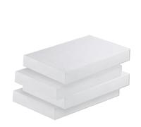 Hoja de plástico de PTFE resistente a altas temperaturas, placa cuadrada de PTFE blanca gruesa de 0,3-30mm(100x100x0.5mm 3pcs)