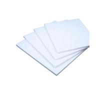 Hoja de PTFE 300x300 mm (8-15 mm) for fabricación juntas(300mmx300mmx10mm)