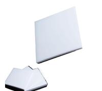 Hoja de PTFE Blanca 300x300mm 1-5mm Espesor for Juntas Manualidades DIY(2mm)