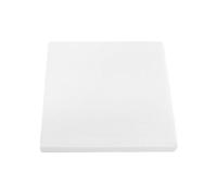 Hoja de PTFE de 100x100MM - Placa de PTFE puro, opciones de espesor de 1-10 mm, propiedades resistentes al calor y antiadherentes(5mm)