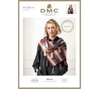 Hoja de punto Brio Modelo Chal 60 x 200 cm - Talla única - DMC