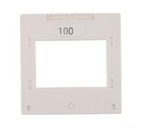 Hoja de rejilla de alta difracción de 300 líneas para kits de ciencia educativa e identificación de piedras preciosas a través de observación espectral marco de 50 x 50 mm (100 líneas/mm)