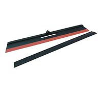 Hoja de repuesto Marshalltown limpiaparabrisas/hojas con ángulo de inclinación ajustable, con goma flexible, ancho de la hoja de repuesto: 457 mm
