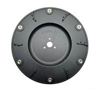 Hoja de repuesto para Mammotion 1 y 2, disco de corte de cortacésped robot, 170 × 16,9 mm, cabezal de corte de plástico negro compatible con