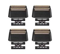 Hoja de repuesto para maquinilla de afeitar profesional Serie 5 estrellas Finale, compatible con lámina para maquinilla de afeitar Wahl 7031-100,7043-100 cabezales de repuesto, color negro, 4 paquetes