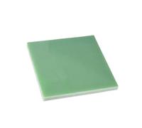 Hoja de resina de vidrio Hoja de fibra vidrio FR4, espesor 0,2mm a 4mm, placa epoxi verde agua, tablero resina 3240 FR-4, 1 ud(500 * 300 * 2MM)