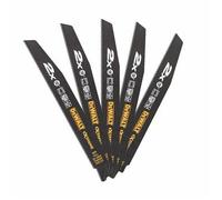 DeWalt DT2300L-QZ - Hoja de sierra sable bi-metal Extreme 2x de demolición, longitud: 152 mm, paso de diente: 0, 6 mm para madera y clavos